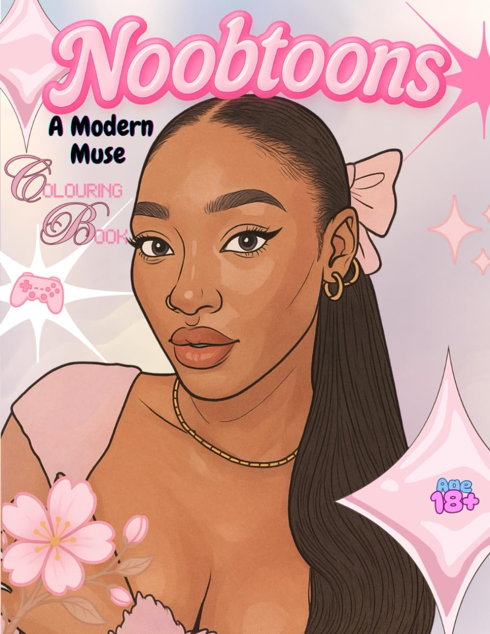 Noobtoons: A Modern Muse Colouring Book