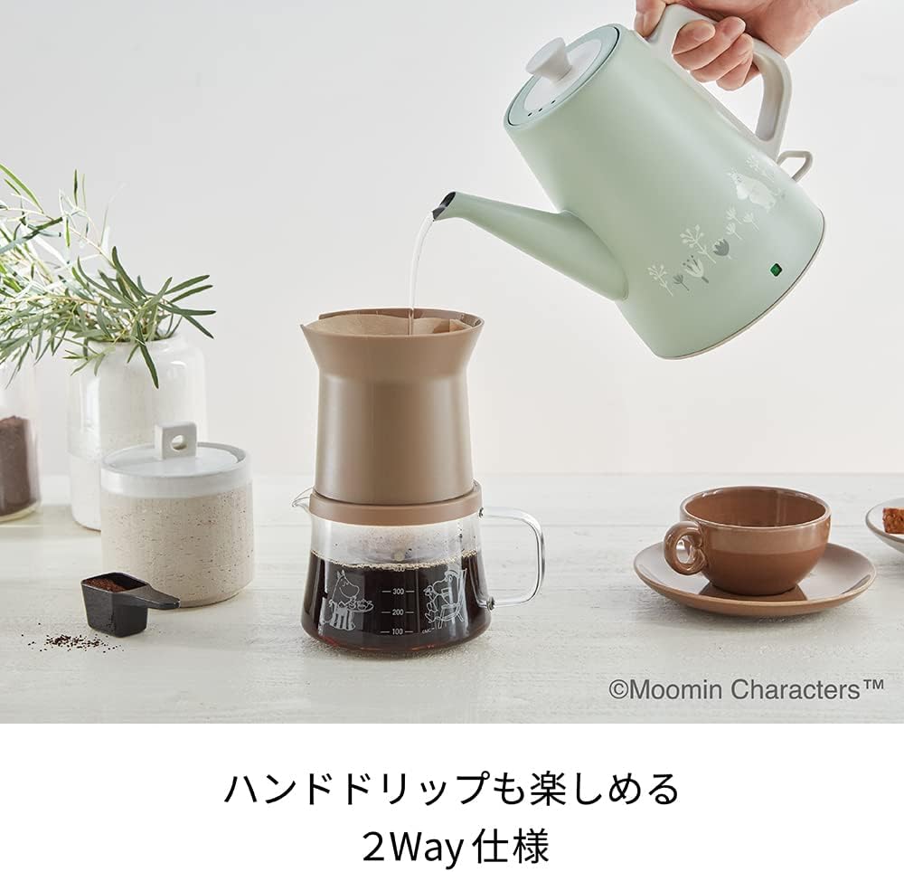 レコルト レインドリップコーヒーメーカー ムーミン RDC-1 recolte Rain Drip Coffee Maker MOOMIN（ブラウン）