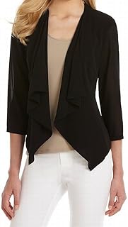 Calvin Klein Women's Chiffon Fly Front Shrug