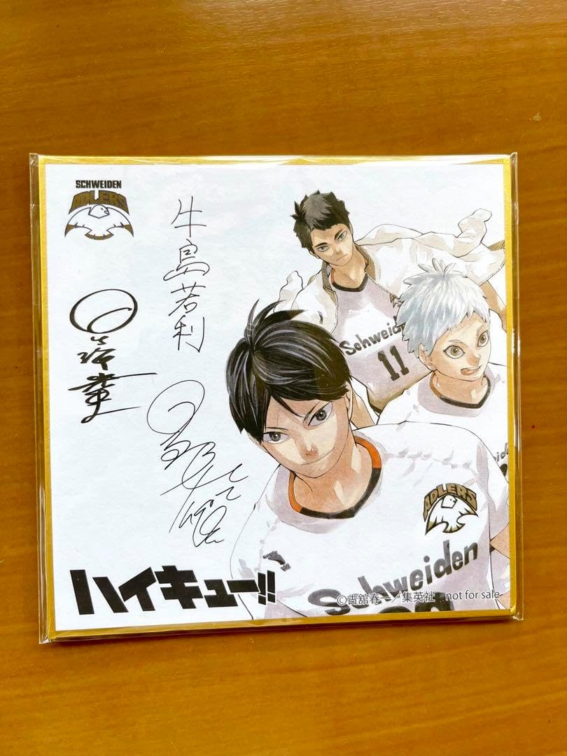 ハイキュー!! 色紙コレクション2 全8種 ハイキュー 色紙コレクション2 BOX 全8種 サイン ハイキュー 色紙