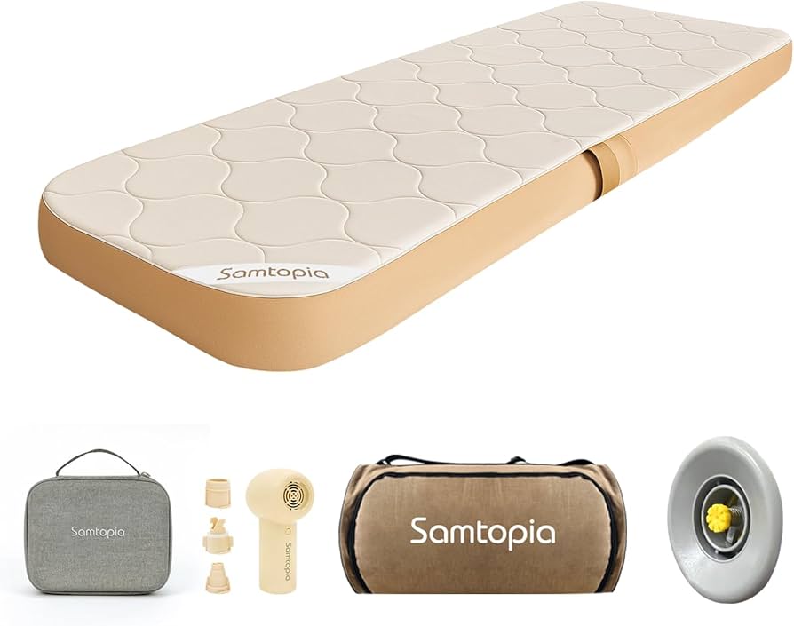Amazon.co.jp: samtopia エアーベッド 電動ポンプ付き「最新鋭の独自