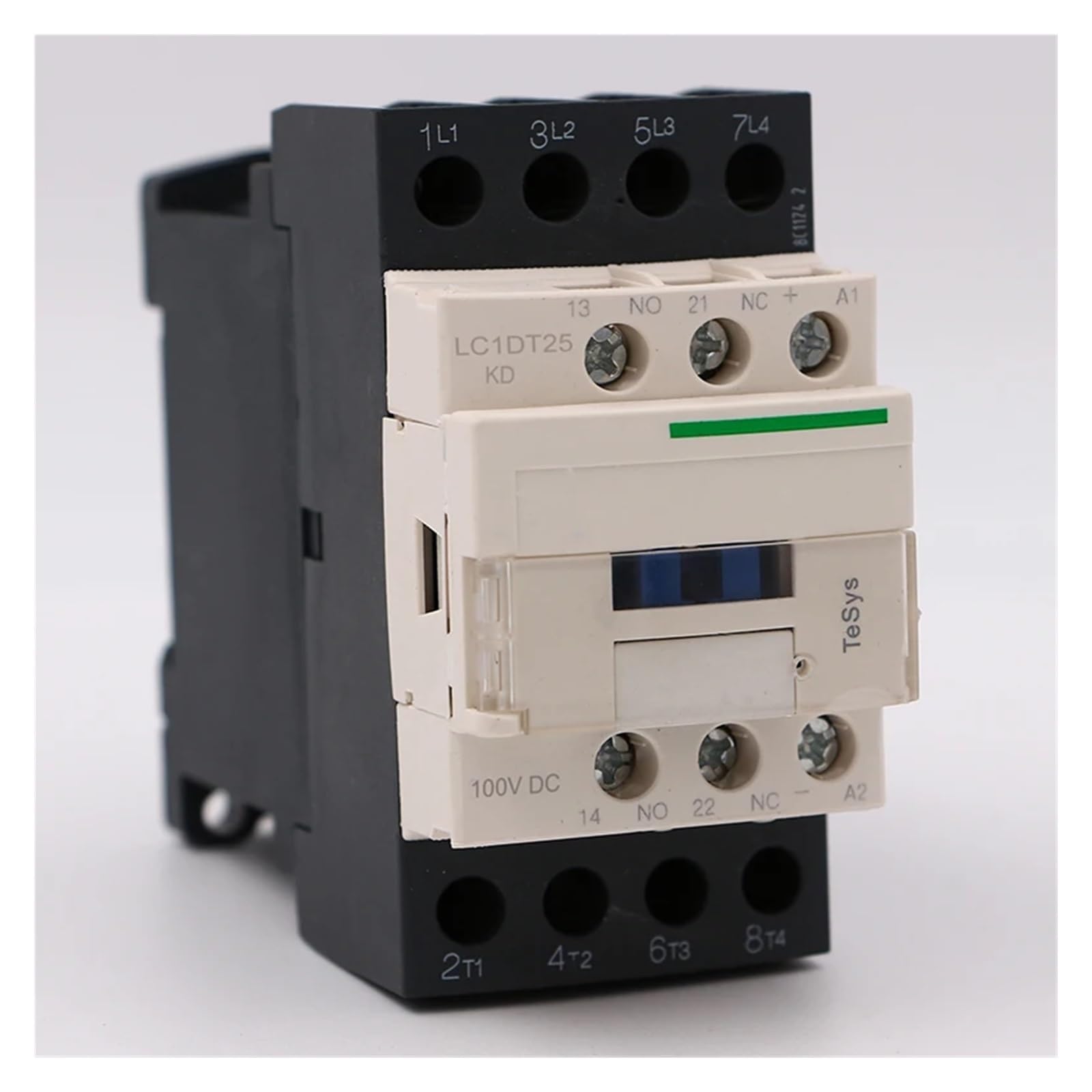 VDTOUJRDF LC1DT25KD DC electromagnetic contactor 4P 4NO LC1-DT25KD 25A 100V Coil