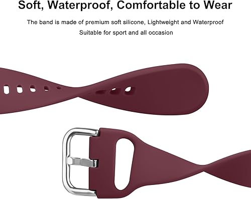 Miniatura 18 de Meliya Para Garmin Forerunner 55 Band, Forerunner 245 Band, Garmin Forerunner 645/645 Music Band, 0.78 pulgadas de repuesto para Garmin Forerunner