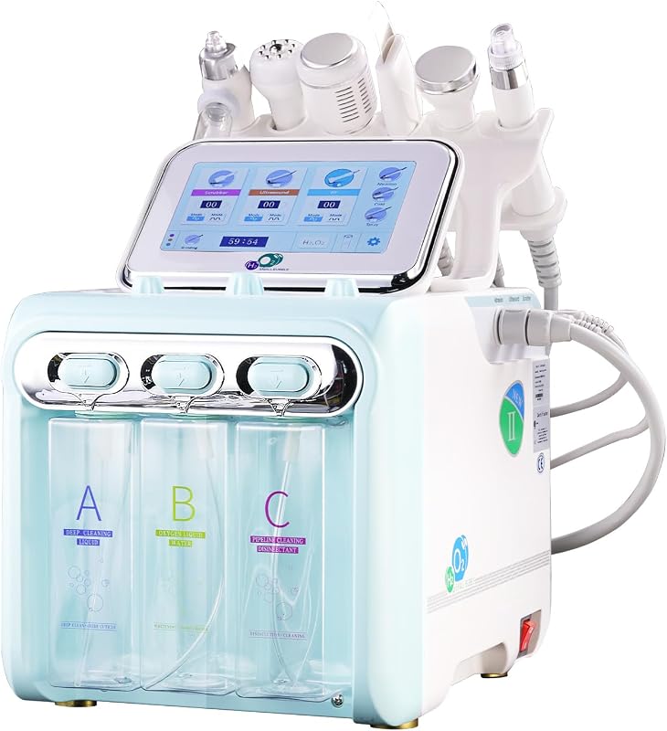 Aparelho facial OIJIIE de hidrogênio e oxigênio com 6 funções, LB-006