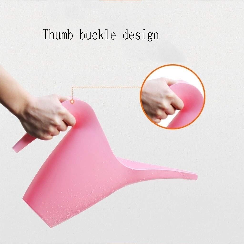 Watering Can 1.8L Long Mouth Watering Can Creative Large Capacity Watering Can Family Garden Watering Tool Decorative Watering Can(Pink)
