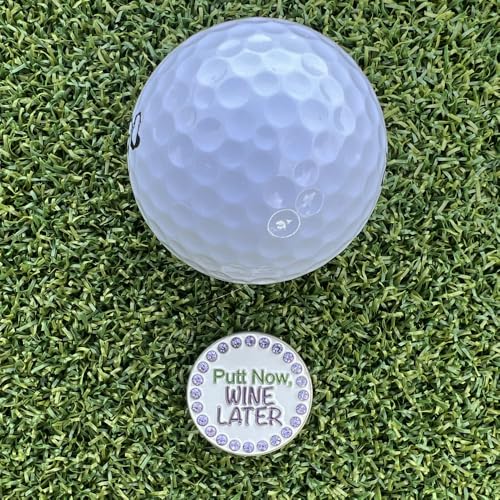 Giggle Golf Putt Now Wine Later Marker