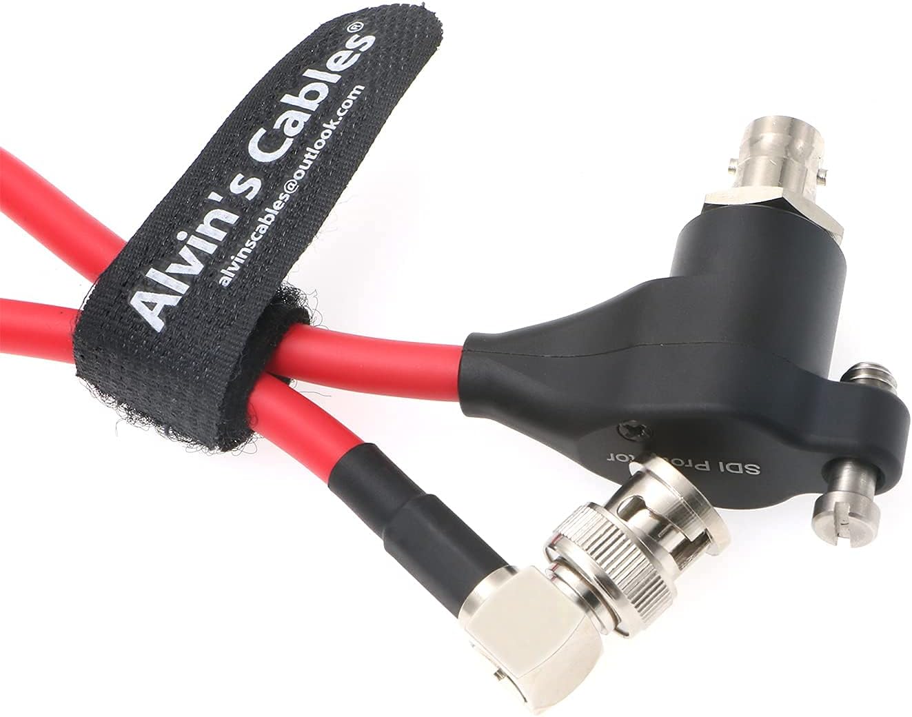 SDI-Protector for RED-Komodo SDI-Port-Protection-Cable Galvanic-Isolators Right-Angle BNC Male to Female 8Inch - Image 4