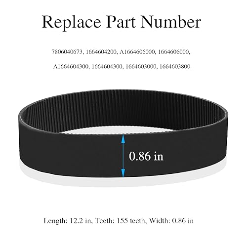 Miniatura 3 de FUSCH Cremallera de dirección eléctrica y correa de piñón compatible con Mercedes Benz S (C217, W222, V222, X222)E(S212, W212,