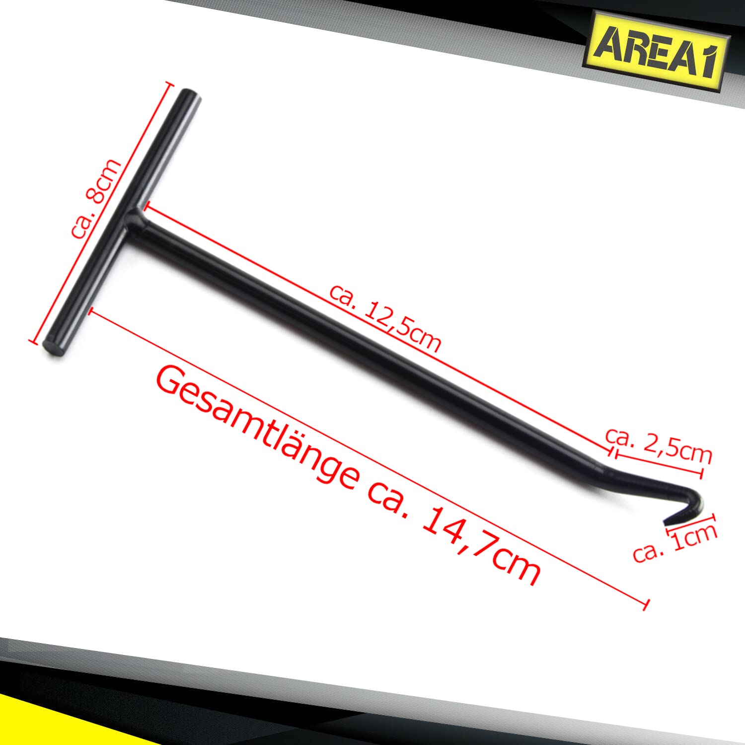 Area1 Estrattore Molle/Gancio Tendimolle per Frizione – Attrezzo di Montaggio Frizione per Scooter, ATV, Quad e Moto – Compatibile con Baotian GY6