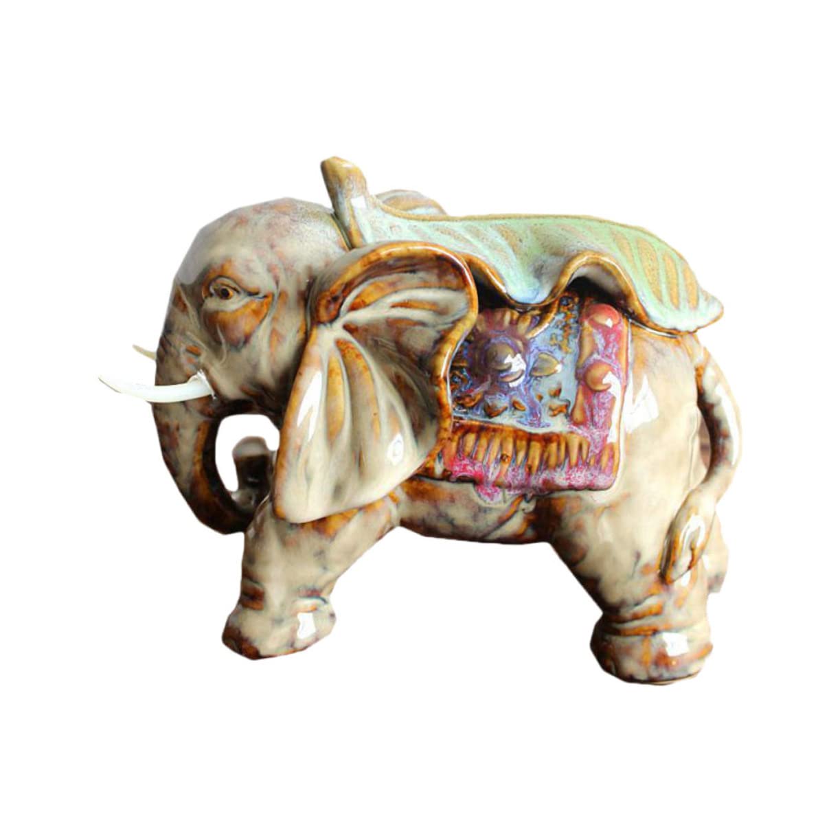 Figurine éléphant céramique Cabilock : idée cadeau idéal pour pendaison de crémaillère