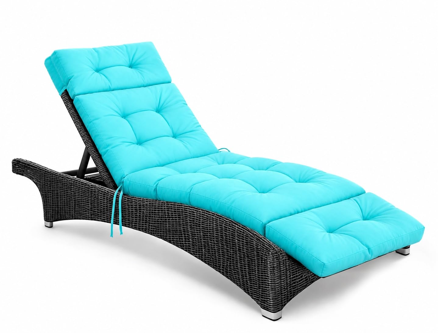 Outdoor Chaise Lounge Cushions - Waterproof & Comfortable -1