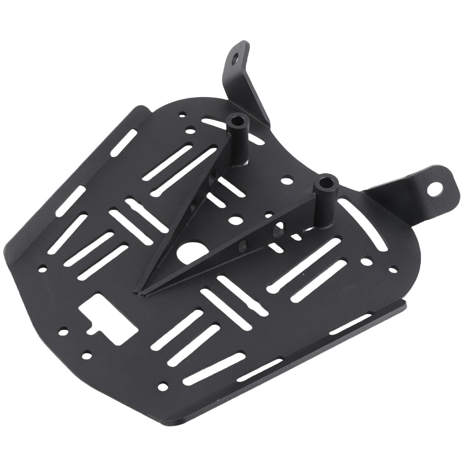 Zontes 368g 501g Motorrad Top-Hülle Montageplatte Kohlenstoffstahl Gepäckträger Grundplatte Schwarz