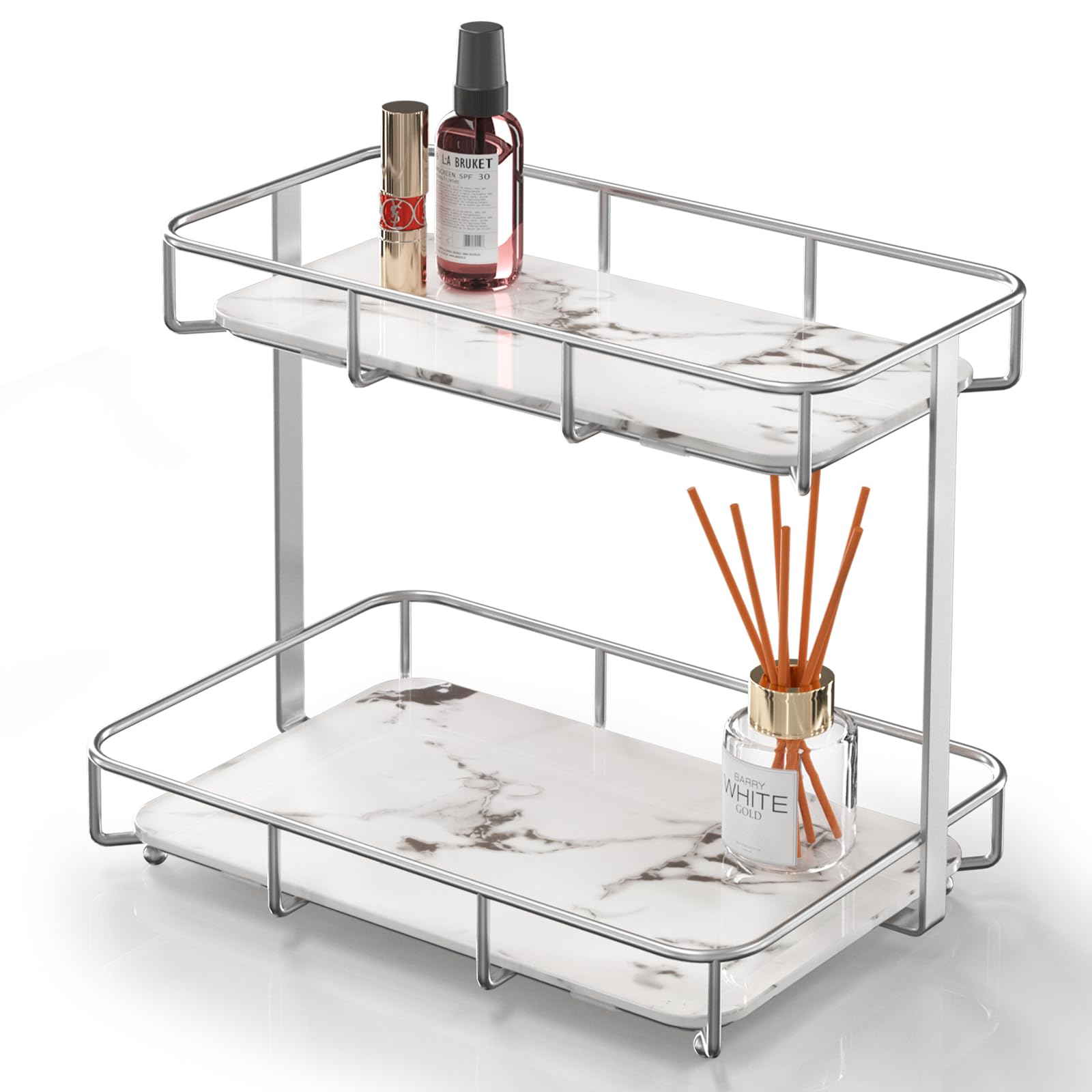 Acliys Bathroom Organizer Countertop, Makeup Organizer Perfume Vanity