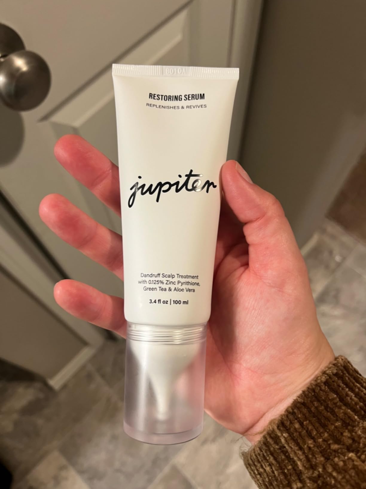 Jupiter Restoring Scalp Serum - Soothing Anti-Dandruff Serum for Men & Women for Flaky, Oily, & Dry Scalp - Restores Barrier and Reduces Breakage & Flakes - Color-Safe, Sulfate-Free, Paraben-Free