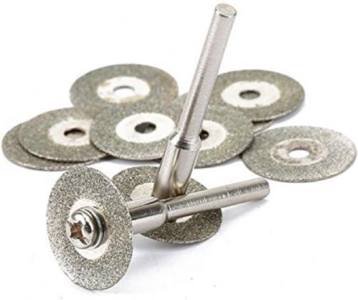 10+2 Rotary Tool Accessory Fits Dremel Craftsman Diamond Cut Off Wheel Disc