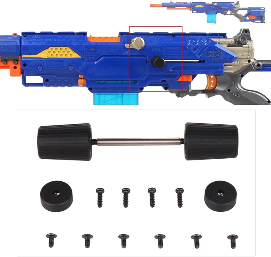 Amazon.com: WORKERMOD Pull Bolt for Nerf Longshot and Worker Mod