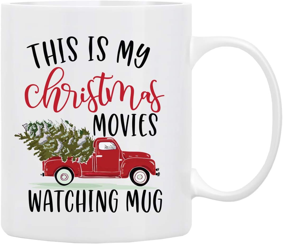 Christmas Gifts, This is My Christmas Movies Watching Mug, in Decorative Box