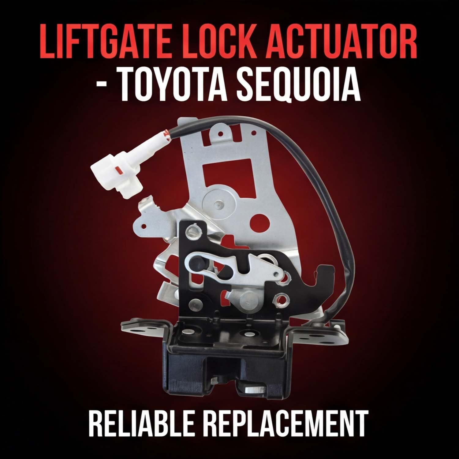 Liftgate Lock Actuator Trunk Latch 931-861 Compatible with 2001-2007 Toyota Sequoia 4.7L Rear Door Latch Replaces 64680-0C010 69301-0C010