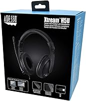 Vista 9 de Adesso Xtream H5U Stereo USB Multimedia Auriculares/Auriculares con Micrófono