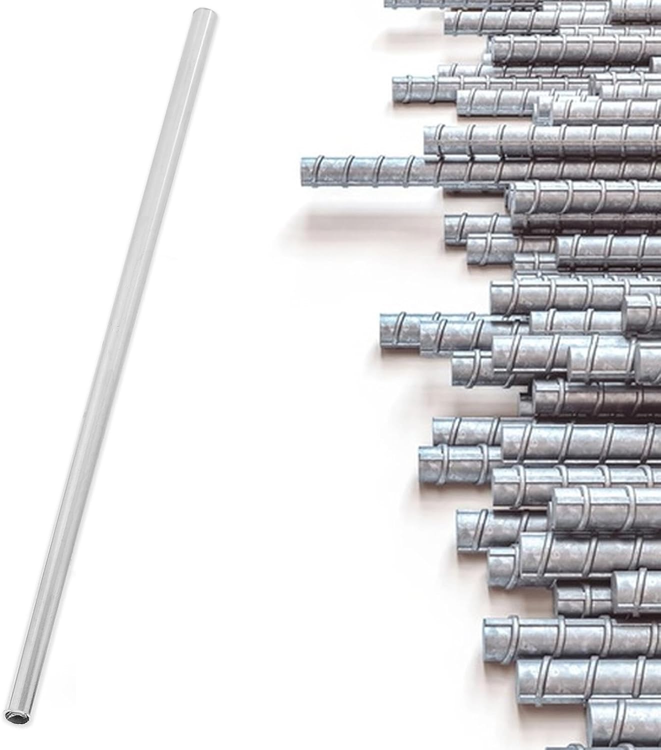 304 Stainless Steel Tube 6x20mm Metal Rod Tubing for Industrial Machinery, Corrosion-resistant Steel Piping Suitable for Manufacturing and Mechanical Applications