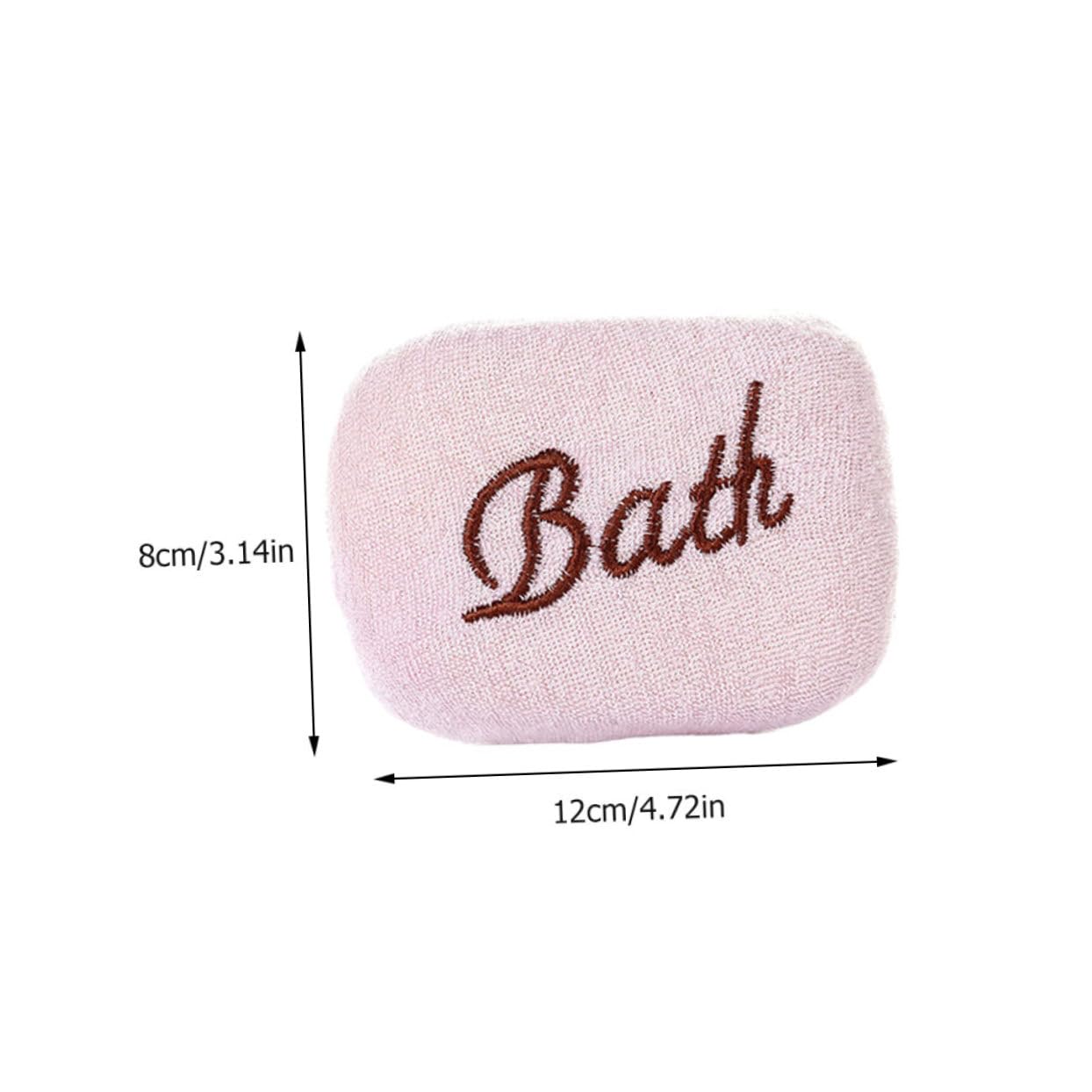 Healeved 12piezas Esponjas De Baño Para Bebés Suaves y Absorbentes Cuerda Antideslizante Para Recién Nacidos y Viajes