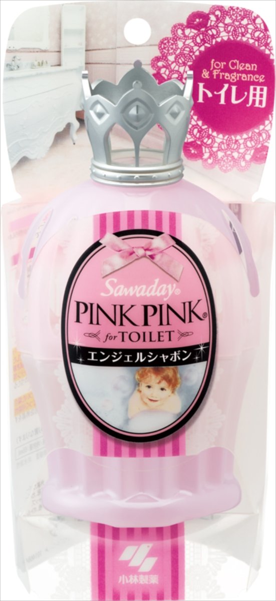 Amazon | サワデーピンクピンク 消臭芳香剤 トイレ用 本体 エンジェル