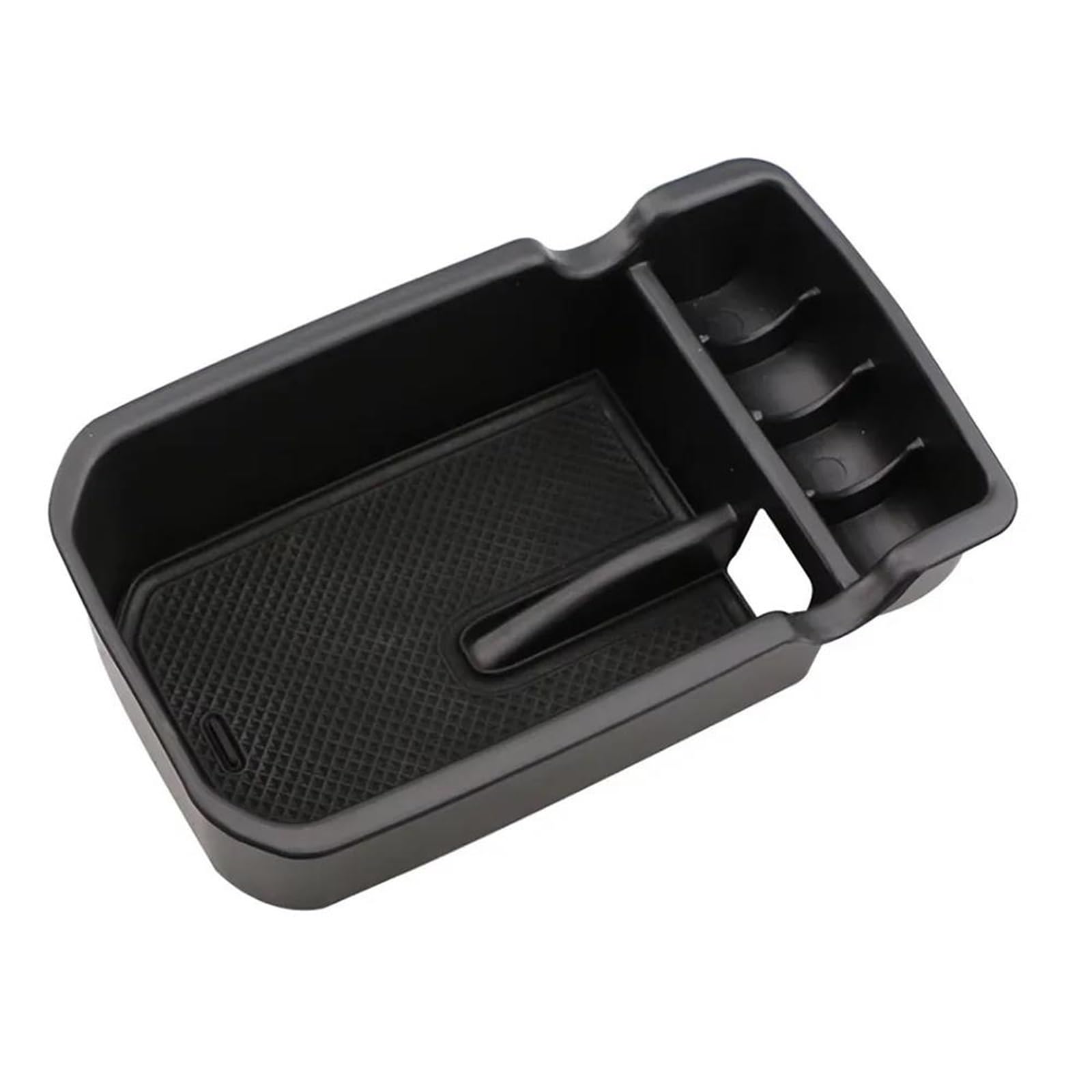 HIMIUSIKTC Armrest Organiser Tray For Jeep For Compass 2017-2020 ABS Car Armrest Storage Box Central Console Organizer Tray Auto Accessories