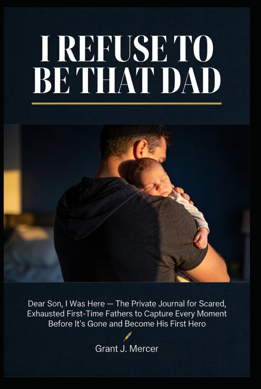 I Refuse to Be That Dad: A Private Journal for First-Time Fathers to Capture Every Moment and Become His First Hero