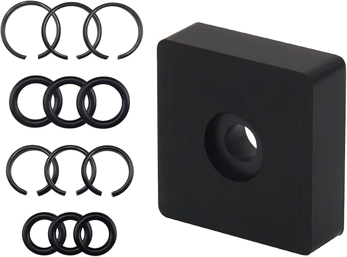 MEFONKOU 1/2" and 3/8" Impact Retaining Socket Clip with ORing