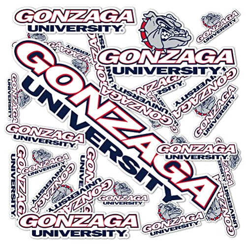 Desert Cactus Gonzaga University Sticker Bulldogs GU Zags Vinyl Decals Laptop Water Bottle Car Scrapbook Sheet T1 (Type 1-1)