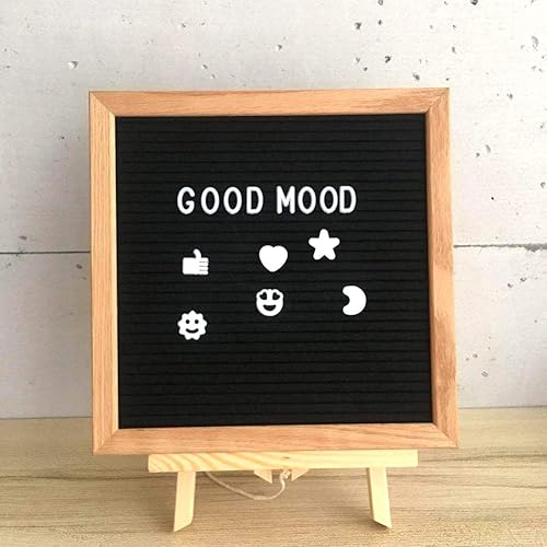 Miniatura 6 de Juego de letras blancas de 340 caracteres para tableros de letras de fieltro intercambiables, letras de 3/4 pulgadas con bolsa de tela de regalo que