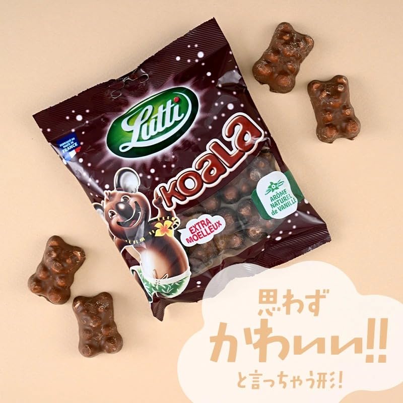 Lutti KOALA コアラチョコマシュマロ　ミルク　15袋　ルッティ ルッティ コアラチョコマシュマロ ミルク185g | pxstore