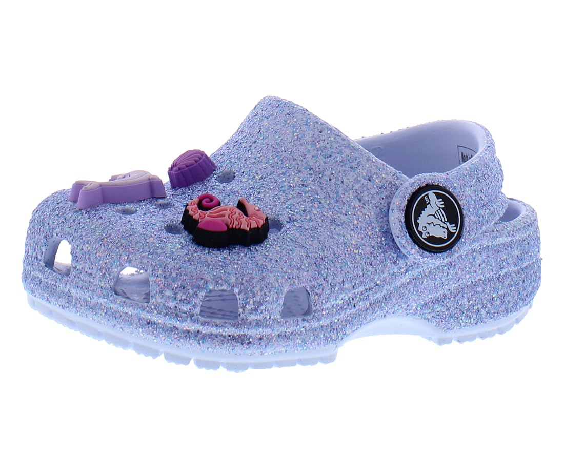 Crocs Classic Glitter Sea Friends Clog PS Girls Shoes