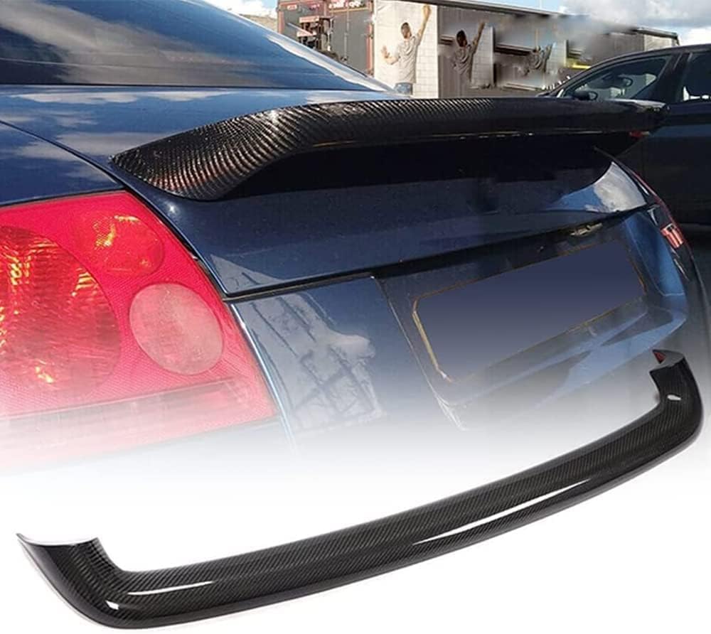 Auto Heckspoiler Spoiler für Audi TT/TT Quattro Mk1 Type 8N 1998-2006, Auto Kofferraum Heck Spoiler Heckflügel Lippe Spoiler Heckspoiler Car Tuning Accessories,1 Bright Black