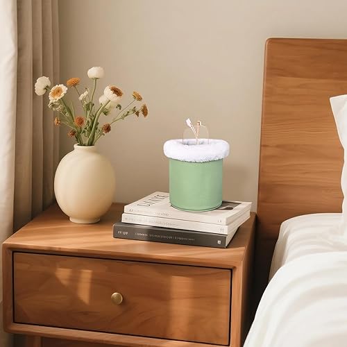 Miniatura 2 de Soporte para lentes con forro de felpa, funda protectora de cuero para gafas, soporte antiarañazos para mesita de noche, escritorio de oficina,