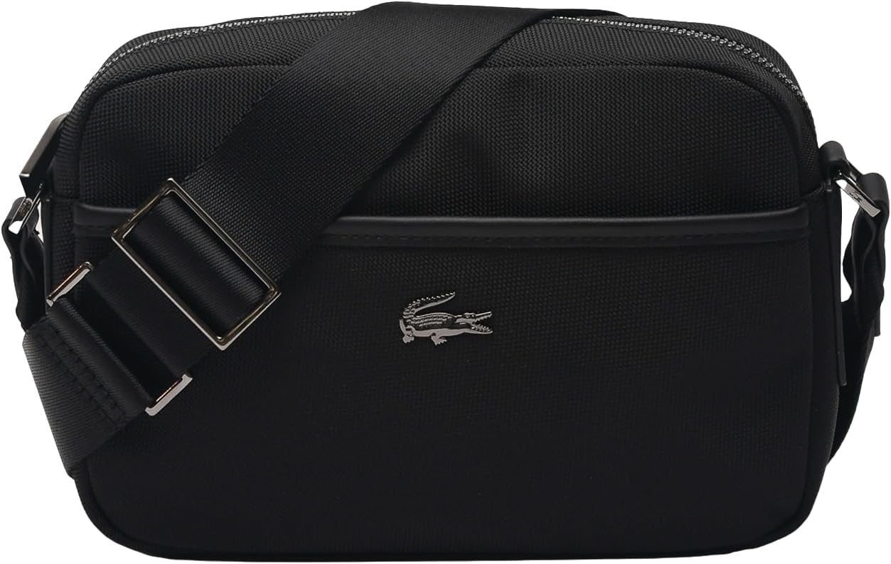 Lacoste Men's Everyday Reporter Bag, Black, One Size