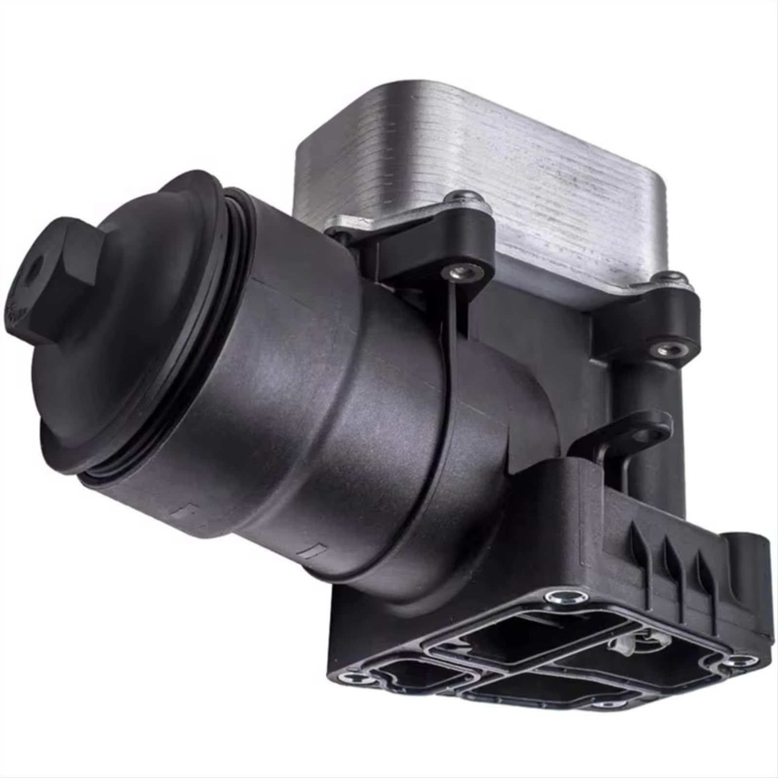 Termostato Auto Compatibile Con Per Golf 2005 2006 2007 2008 2009 2010 2011 2012 2013 1 Pz Alloggiamento Radiatore Olio Con Tappo Radiatore Accessori 03L117021C