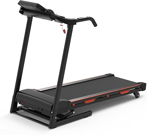 Miniatura 12 de Cintas de correr con inclinación automática para el hogar, cinta de correr plegable, capacidad de 400 libras, 3.25 HP, cinta de correr eléctrica