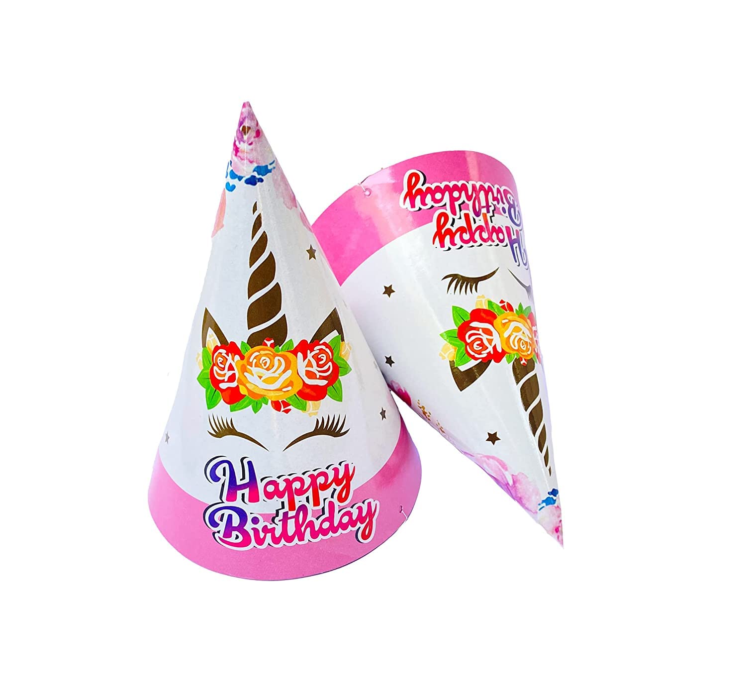 PartyToko Unicorn Theme Party Decoration Supplies Kids Happy Birthday Hat/Unicorn logo theme hat (B07R4PMN26) Amazon Price History, Amazon Price Tracker