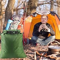 Vista 4 de Pimoys Paquete de 5 sacos secos impermeables, bolsas secas ligeras para exteriores, bolsas secas definitivas para kayak, rafting, barco, campamento