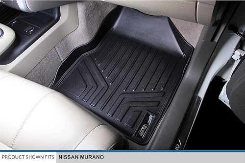 Miniatura 3 de MAXLINER Alfombrillas de Piso Juego de Revestimiento de 2 Filas para Nissan Murano 2009-2014
