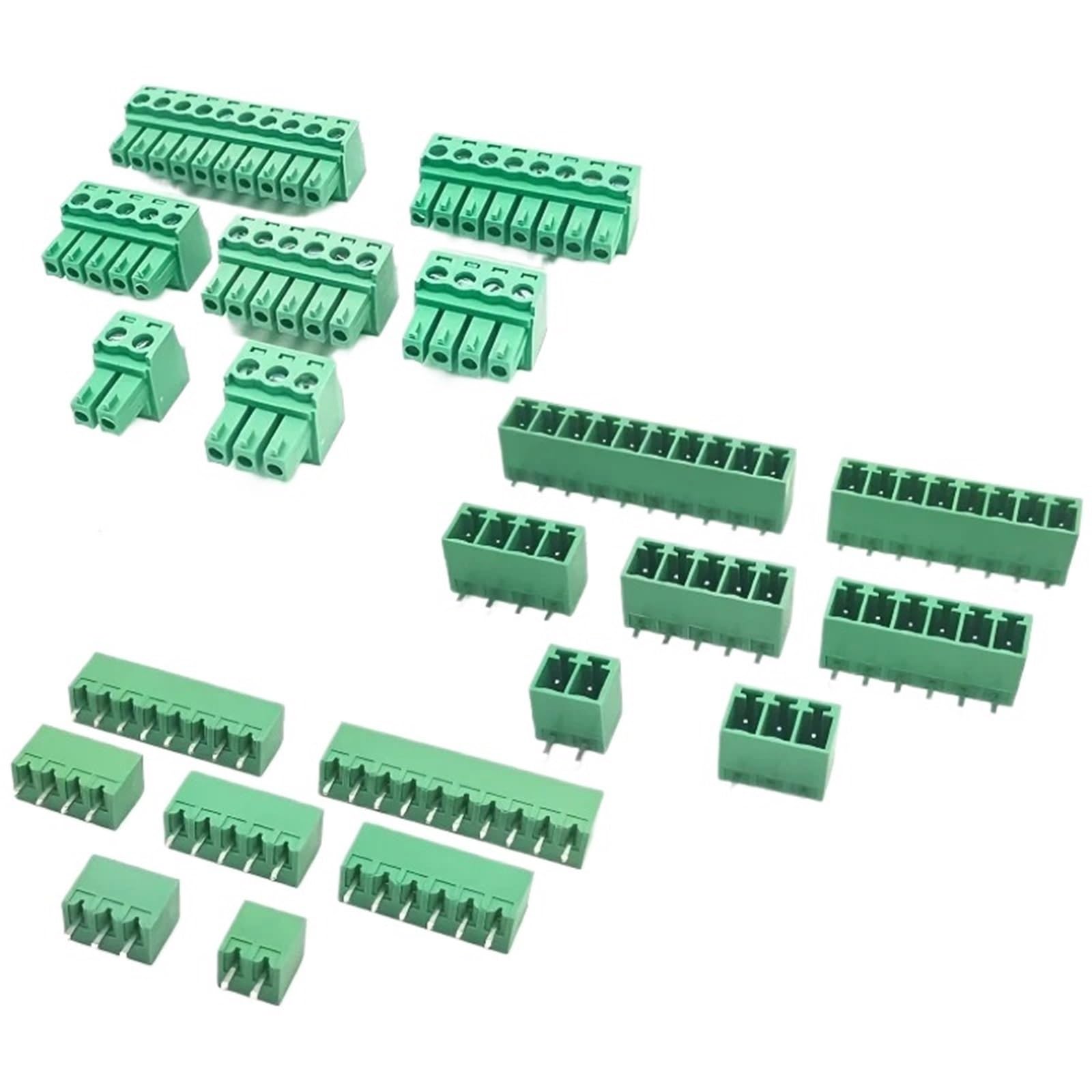 15EDG 3,81 MM,5 KF2EDG Schraubklemmenblockanschluss STECKER PIN HEADER BUCHSE 2/3/4/5/6/7/8/9/10/11/12/13/14/15/16P/18P
