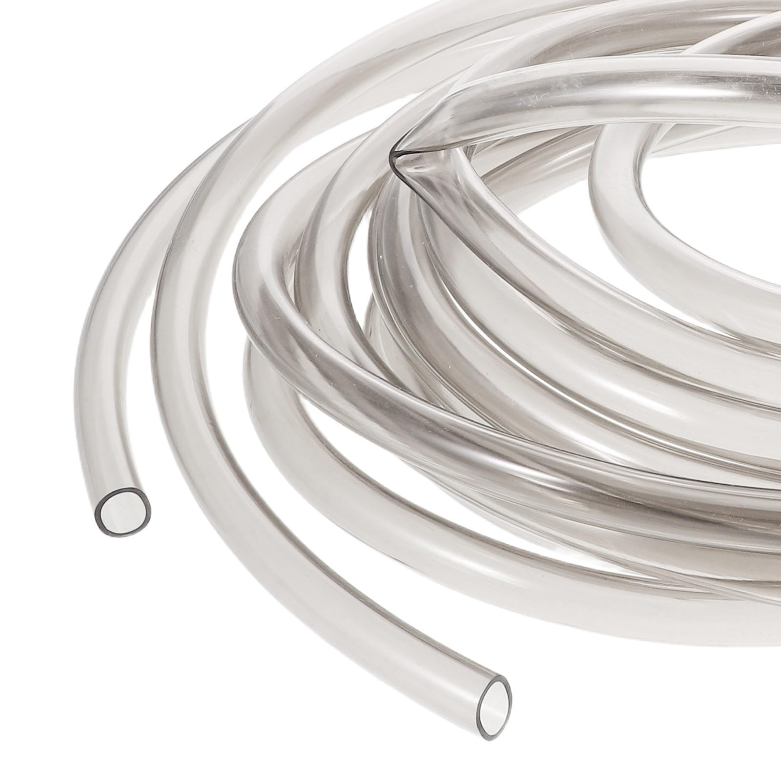 Toyvian Cambiador de Agua para Pecera con Sifón de PVC y Manguera de 5m, Kit de Mantenimiento para Acuarios de Agua Dulce y Salada con Abrazadera Incluida