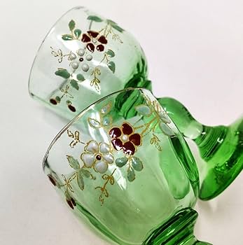 フランスLegras 「ルグラ 」エナメル 冬景色アンティーク美術ガラス工芸 フランスLegras 「ルグラ 」エナメル 冬景色アンティーク美術