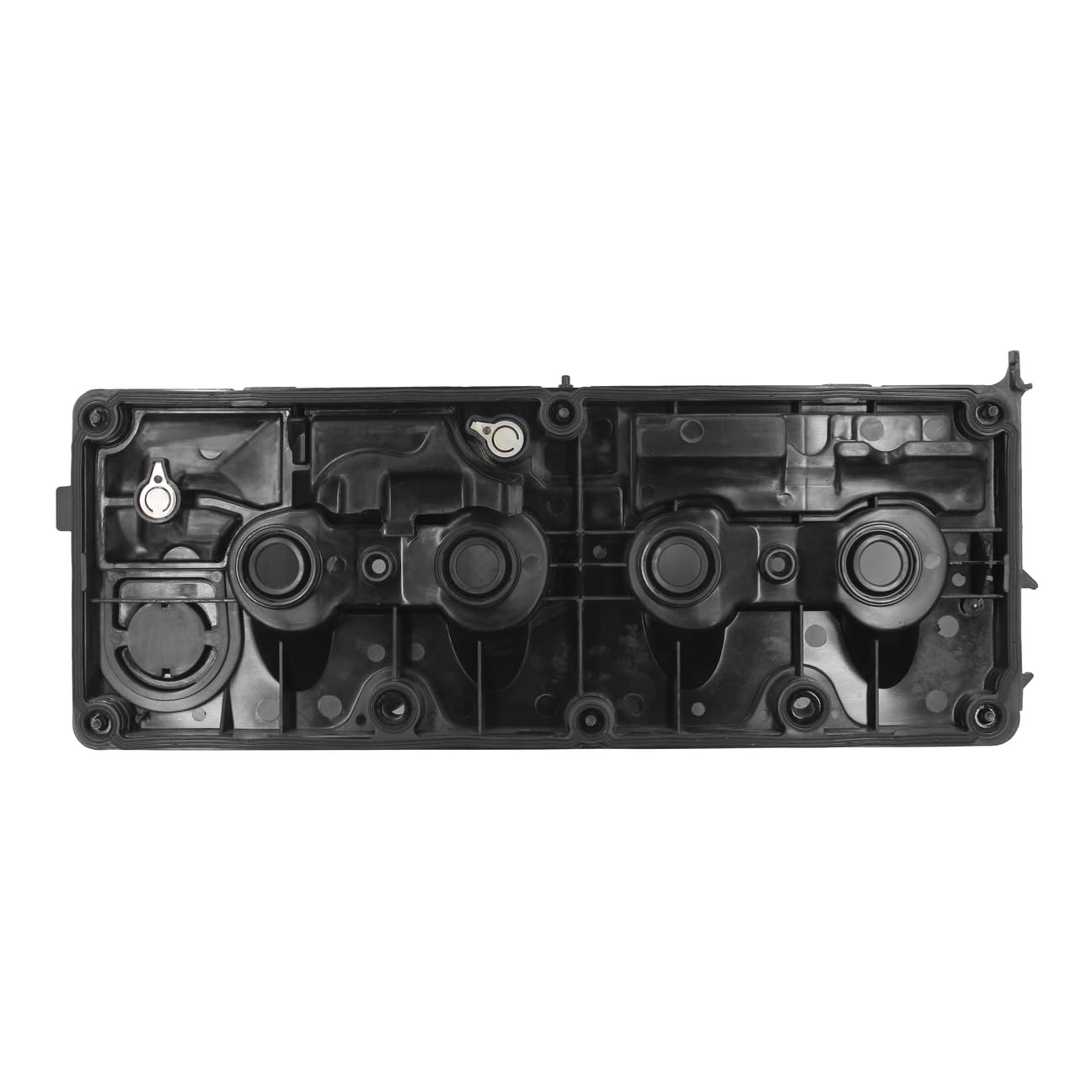 Hajus 1031029 Ventildeckel Zylinderkopfhaube + Öleinfülldeckel Ventildeckeldichtung für A3 Seat Skoda VW Golf Passat 1.6 2.0 TDI 03L103469R 03L103469C