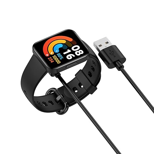 Miniatura 5 de Cable de carga compatible con Redmi Watch 3 2Watch 3 LiteWatch 2 LiteWatch 2 Lite Cable de carga USB magnético portátil de 3.3 pies para cargador de