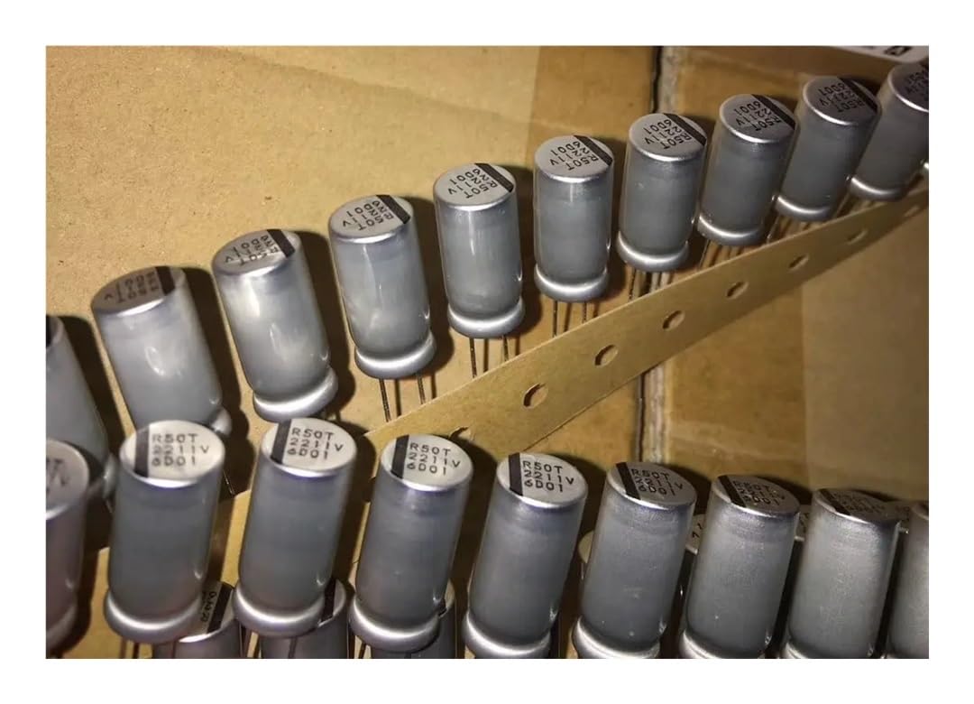20pcs/Lot 35V 220UF RX50 Series 10X20mm High Temperature Resistant 150 ℃ electrolytic Capacitor