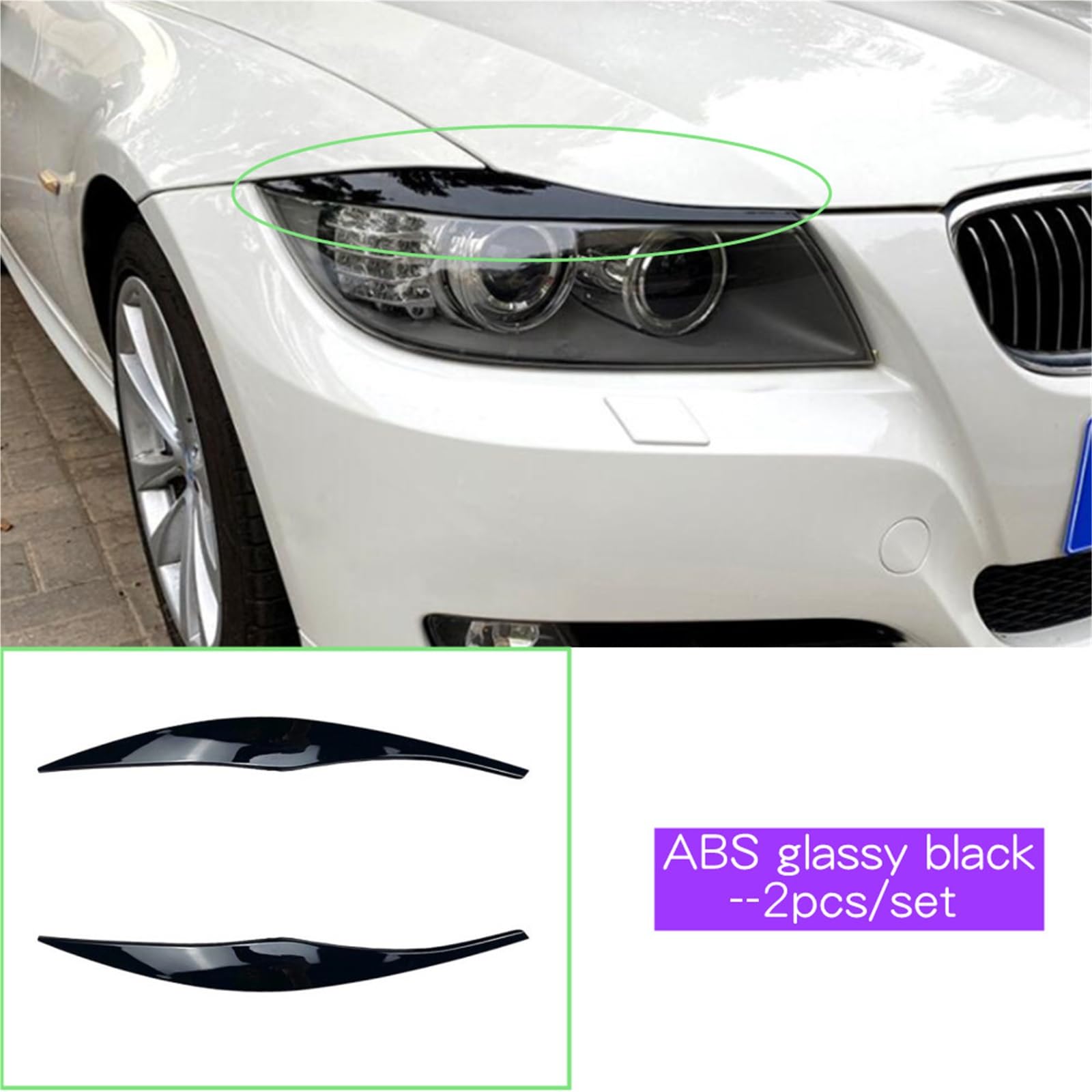 dla serii 3 E90 E91 320i 330i 2005-2012 Reflektory samochodowe