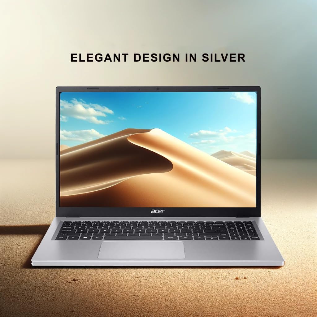 acer Aspire Laptop, 15.6"" FHD (1920 x 1080) Display, AMD Ryzen 5 7520U Quad-core Processor, 16GB RAM | 1TB PCIe SSD, AMD Radeon Graphics, Long Battery Life, Bluetooth, Windows 11 Pro, Silver