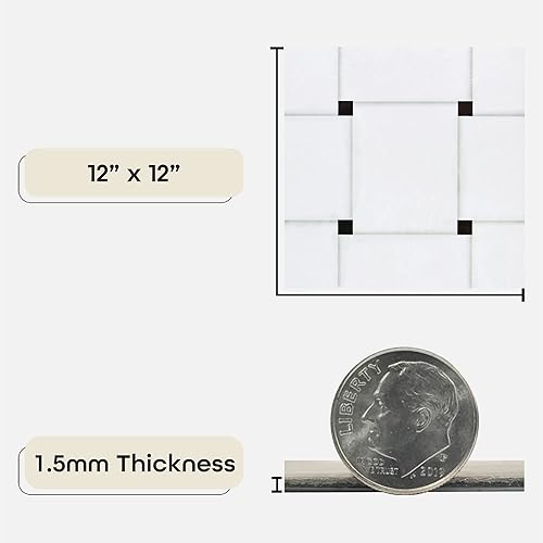 Miniatura 141 de Achim Home Decor - Azulejos de vinilo autoadhesivos retro de 12 pulgadas, 20 azulejos de 12 x 12 pulgadas, patrón de borde, despegar y pegar, suelo